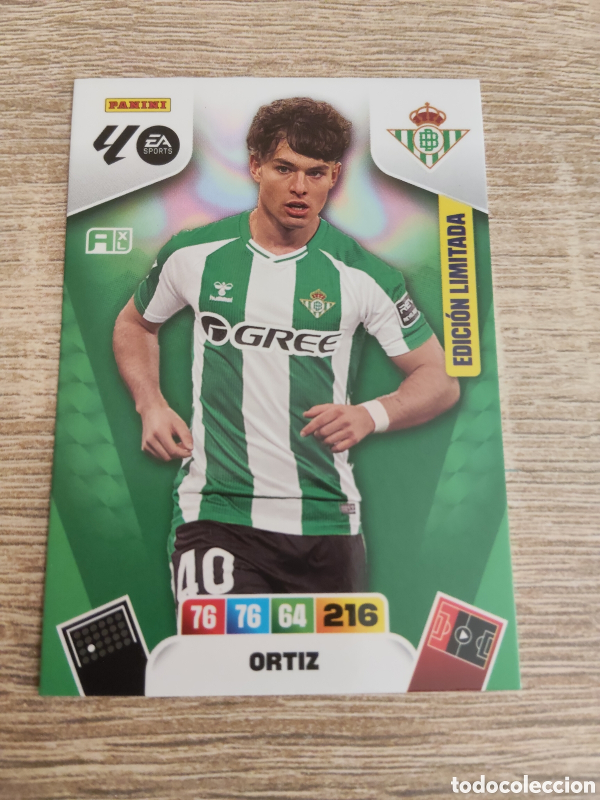 Cromos de F&uacute;tbol: Panini Adrenalyn liga 2025 2026 25 26 Ortiz edici&oacute;n limitada