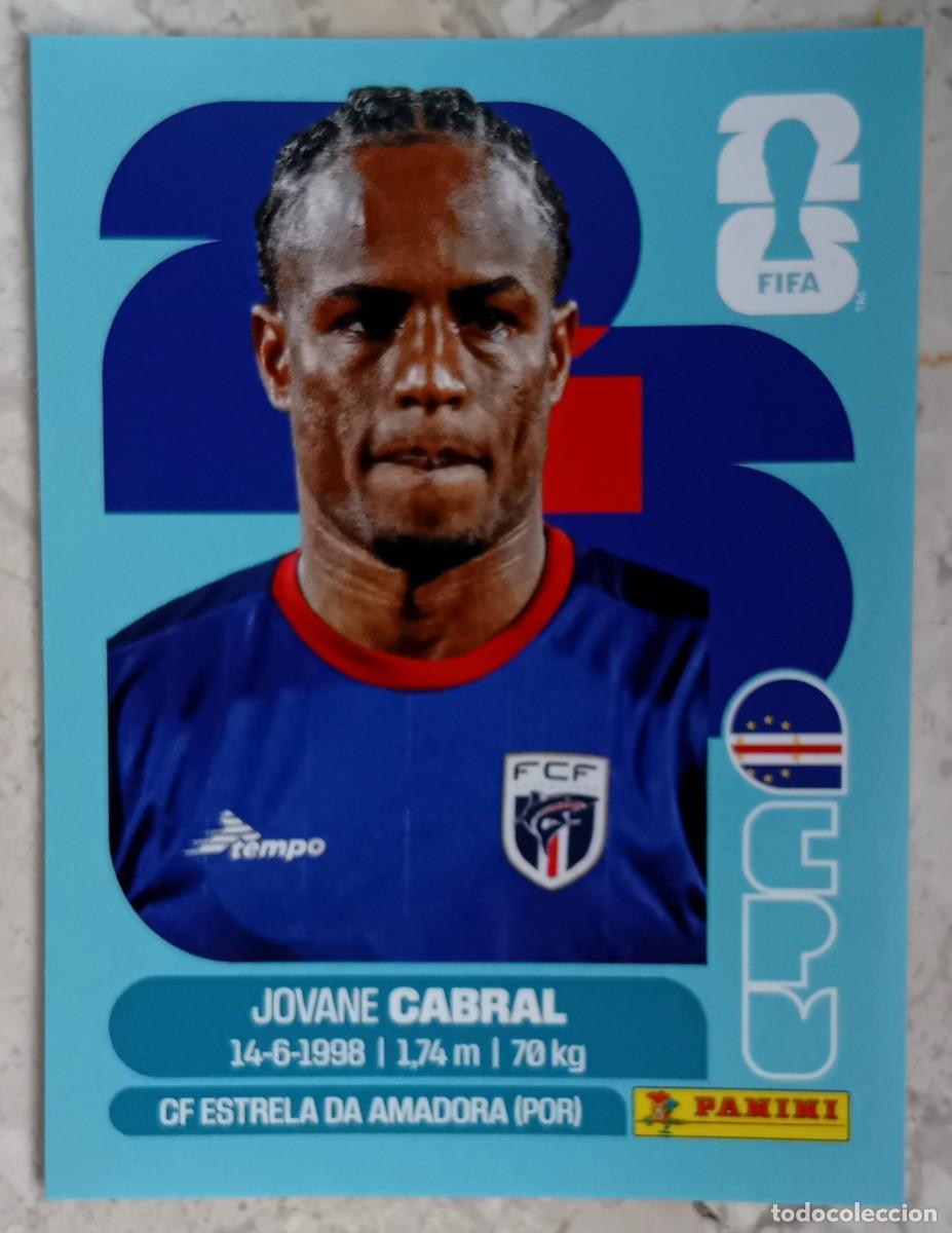 Cromos de F&uacute;tbol: Figurina Panini 2026 Cromo World Cup Usa Mundial 2026 Jovane Cabral Cape Verde n CPV 16