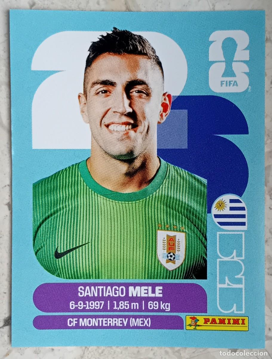 Cromos de F&uacute;tbol: Figurina Panini 2026 Cromo World Cup Usa Mundial 2026 Santiago Mele Uruguay n URU 3