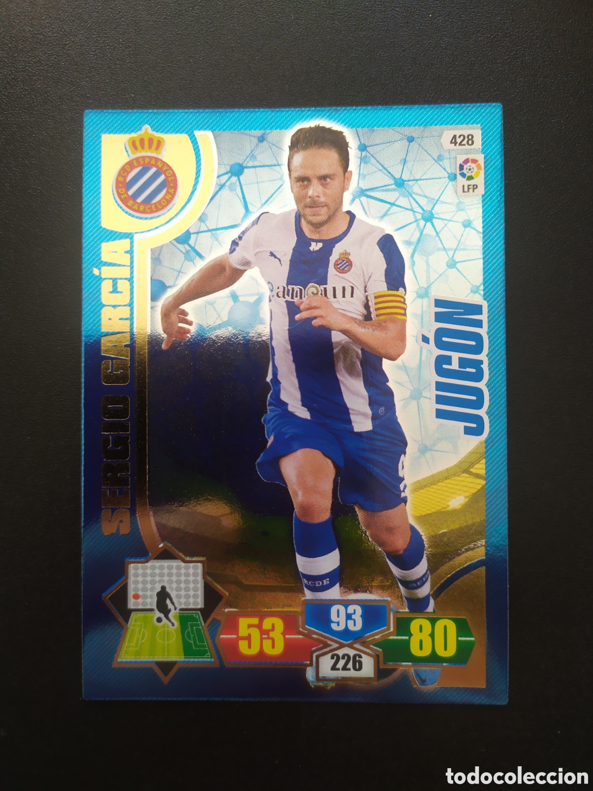Cromos de F&uacute;tbol: Adrenalyn 2013 2014 13 14 panini Sergio Garc&iacute;a jug&oacute;n n&deg; 428 Espanyol
