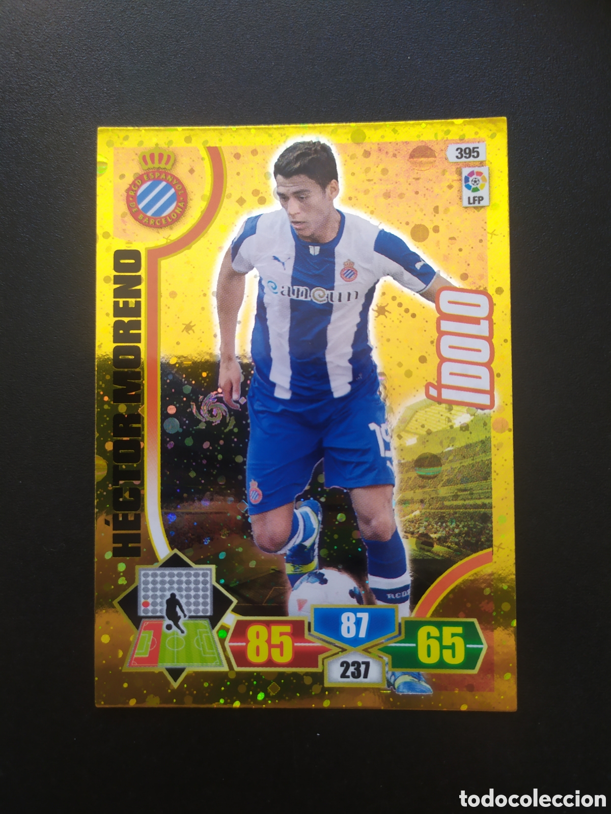 Cromos de F&uacute;tbol: Adrenalyn 2013 2014 13 14 panini H&eacute;ctor Moreno idolo n&deg; 395 Espanyol