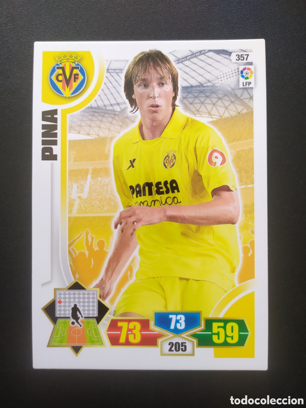 Cromos de F&uacute;tbol: Adrenalyn 2013 2014 13 14 panini Pina n&deg; 357 Villarreal
