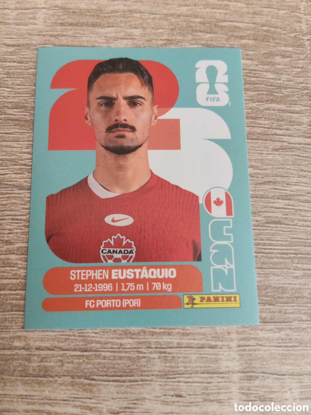 Cromos de F&uacute;tbol: Panini mundial 2026 CAN ,10 Stephen Eustaquio Canad&aacute;