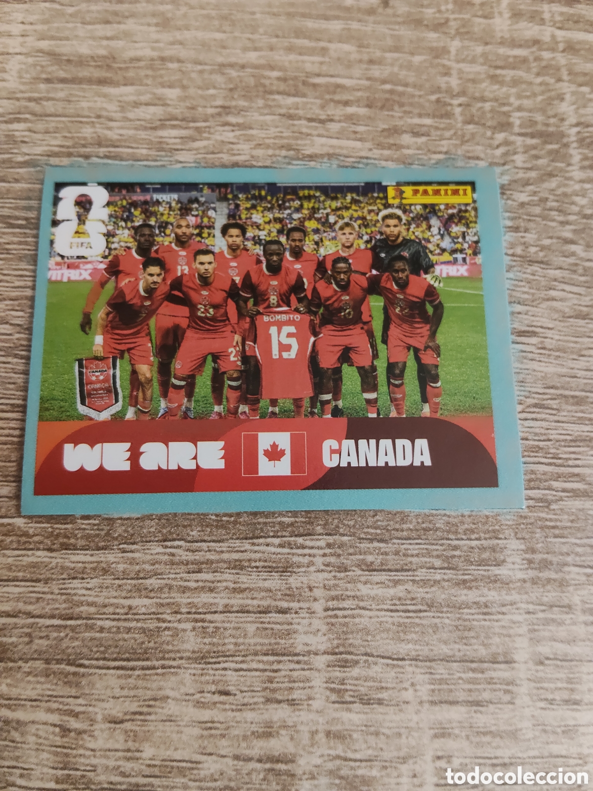 Cromos de F&uacute;tbol: Panini mundial 2026 CAN 13 alineaci&oacute;n Canad&aacute;