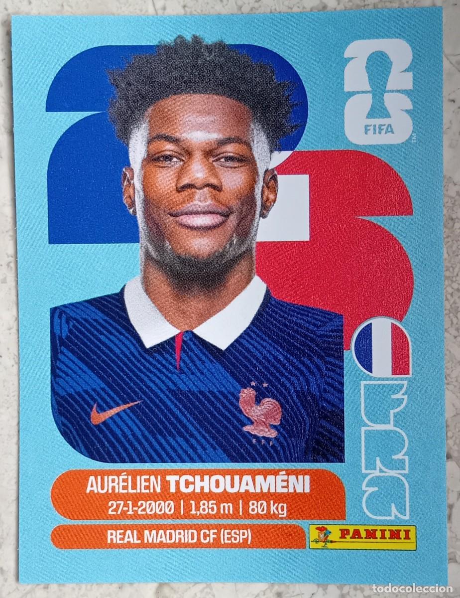Cromos de F&uacute;tbol: Figurina Panini 2026 Cromo World Cup Usa Mundial 2026 Aurelien Tchouameni France n FRA 9