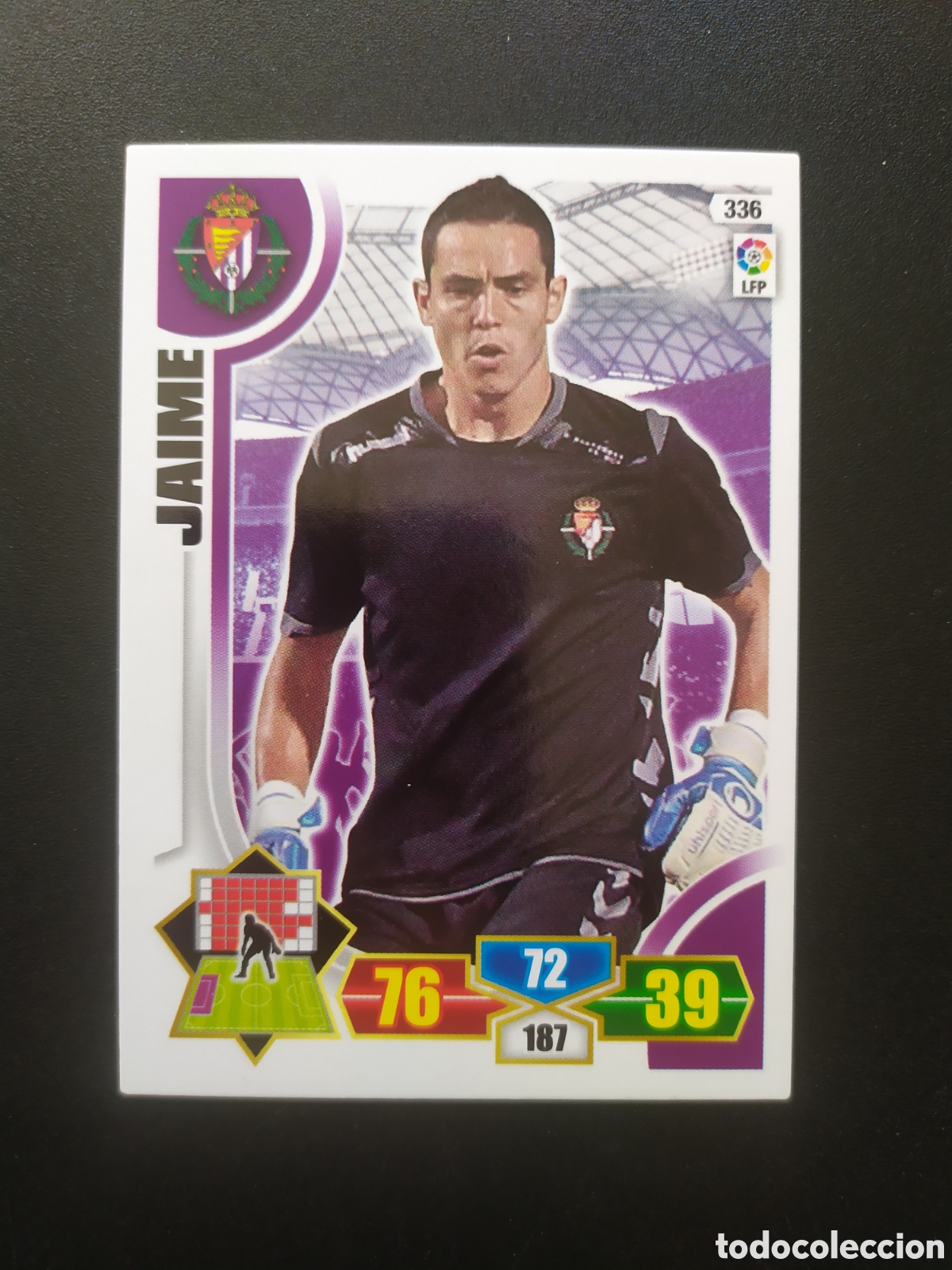 Cromos de F&uacute;tbol: Adrenalyn 2013 2014 13 14 panini Jaime n&deg; 336 Valladolid