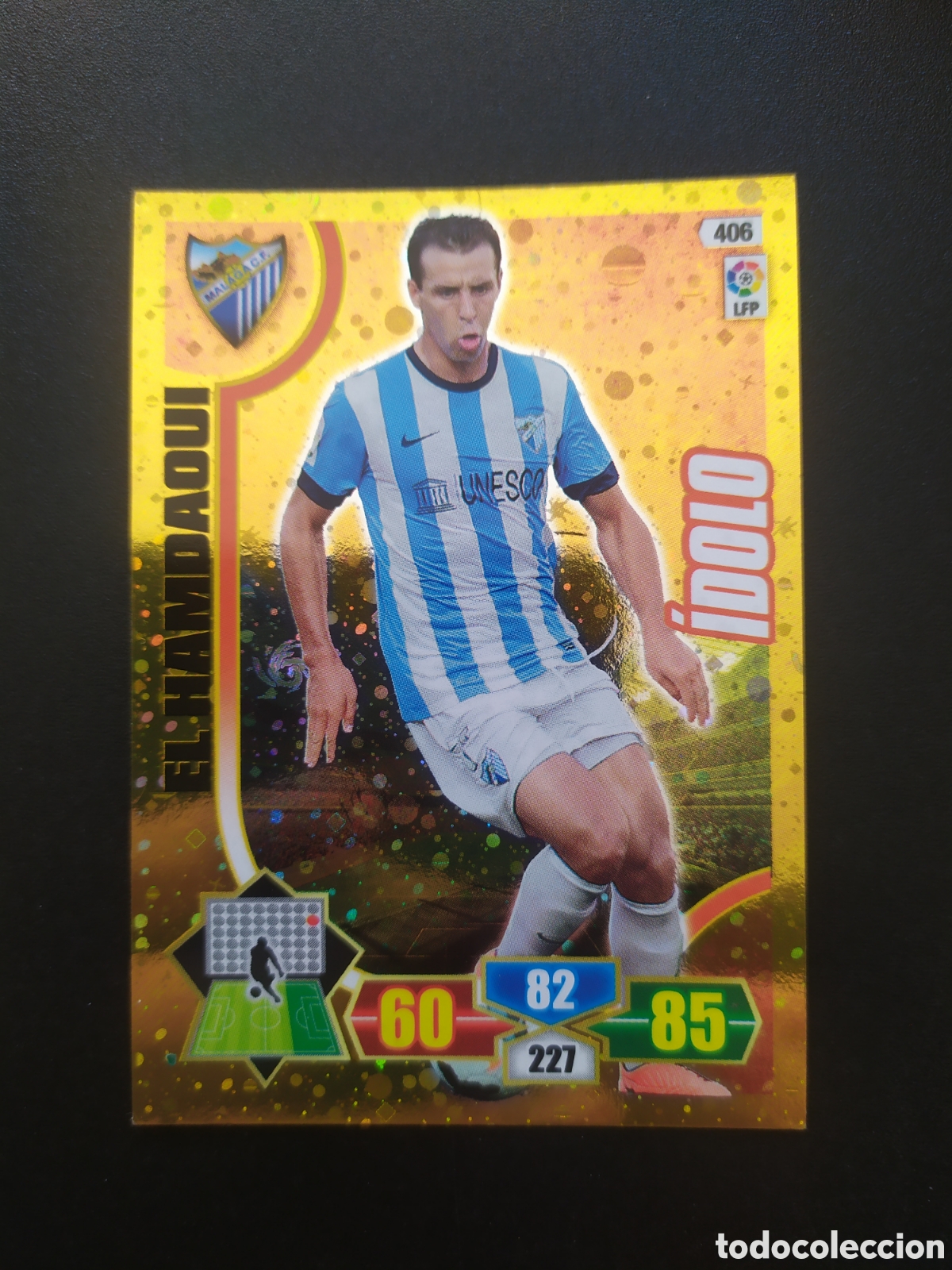 Cromos de F&uacute;tbol: Adrenalyn 2013 2014 13 14 panini El Hamdaoui idolo n&deg; 406 M&aacute;laga