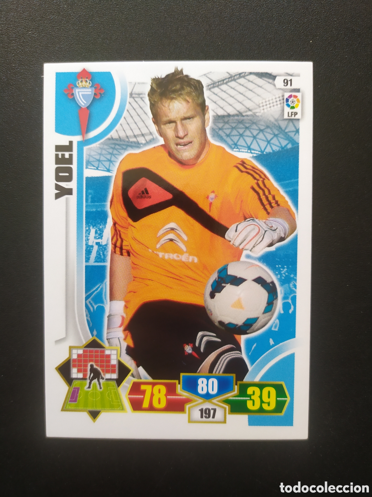 Cromos de F&uacute;tbol: Adrenalyn 2013 2014 13 14 panini Yoel n&deg; 91 Celta Vigo