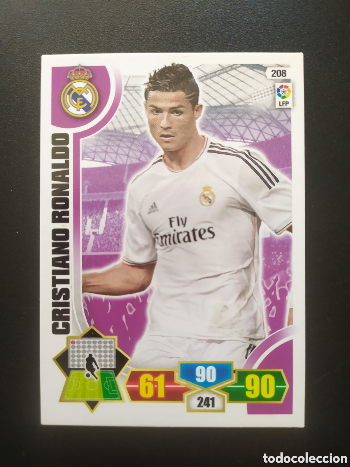 Cromos de F&uacute;tbol: Adrenalyn 2013 2014 13 14 panini Cristiano Ronaldo n&deg; 208 Real Madrid