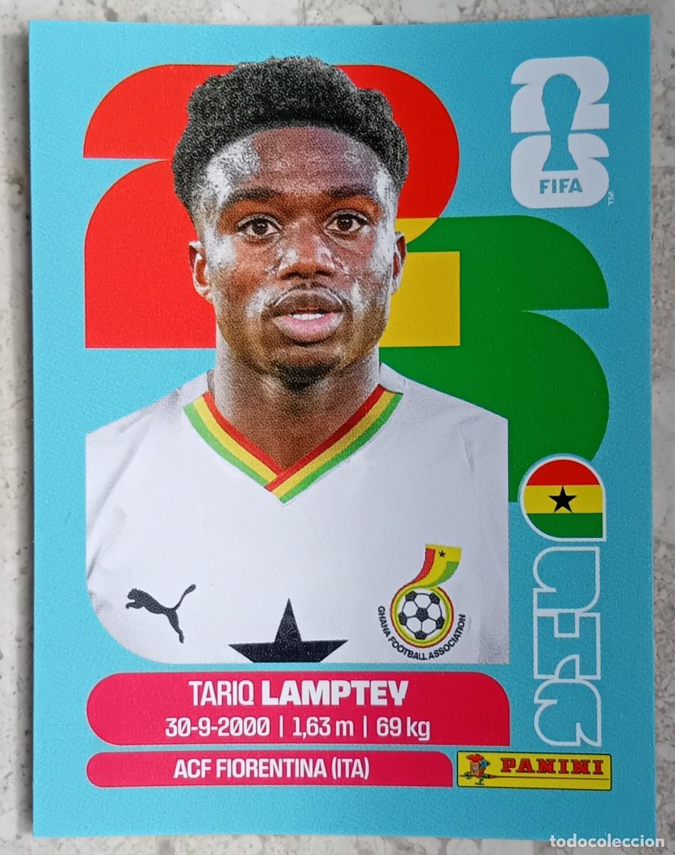Cromos de F&uacute;tbol: Figurina Panini 2026 Cromo World Cup Usa Mundial 2026 Tariq Lamptey Ghana n GHA 3