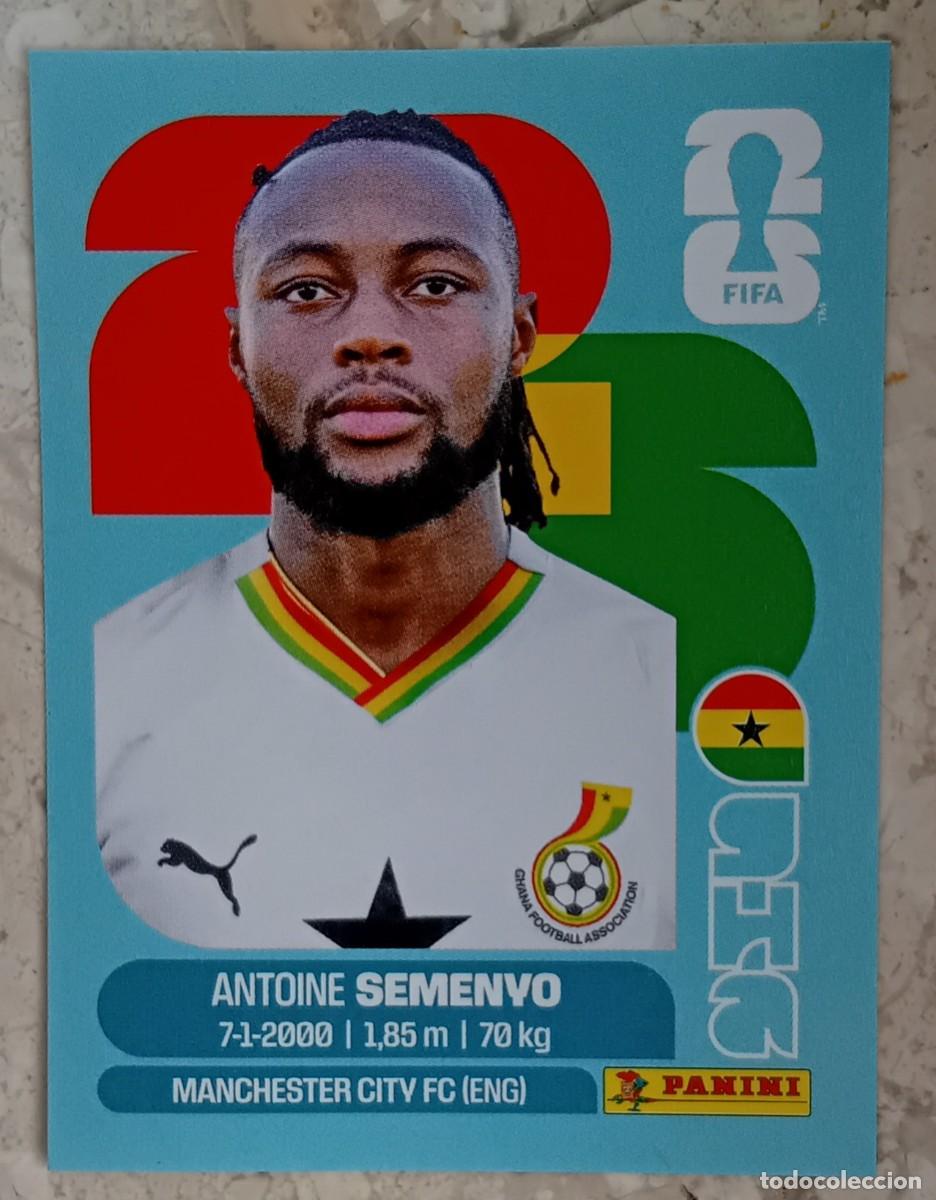 Cromos de F&uacute;tbol: Figurina Panini 2026 Cromo World Cup Usa Mundial 2026 Antoine Semenyo Ghana n GHA 20