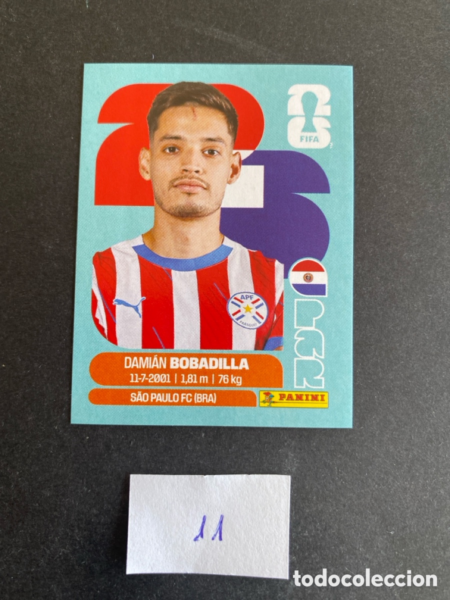 Cromos de F&uacute;tbol: Cromo Paraguay Mundial 26 N* 11 nuevo
