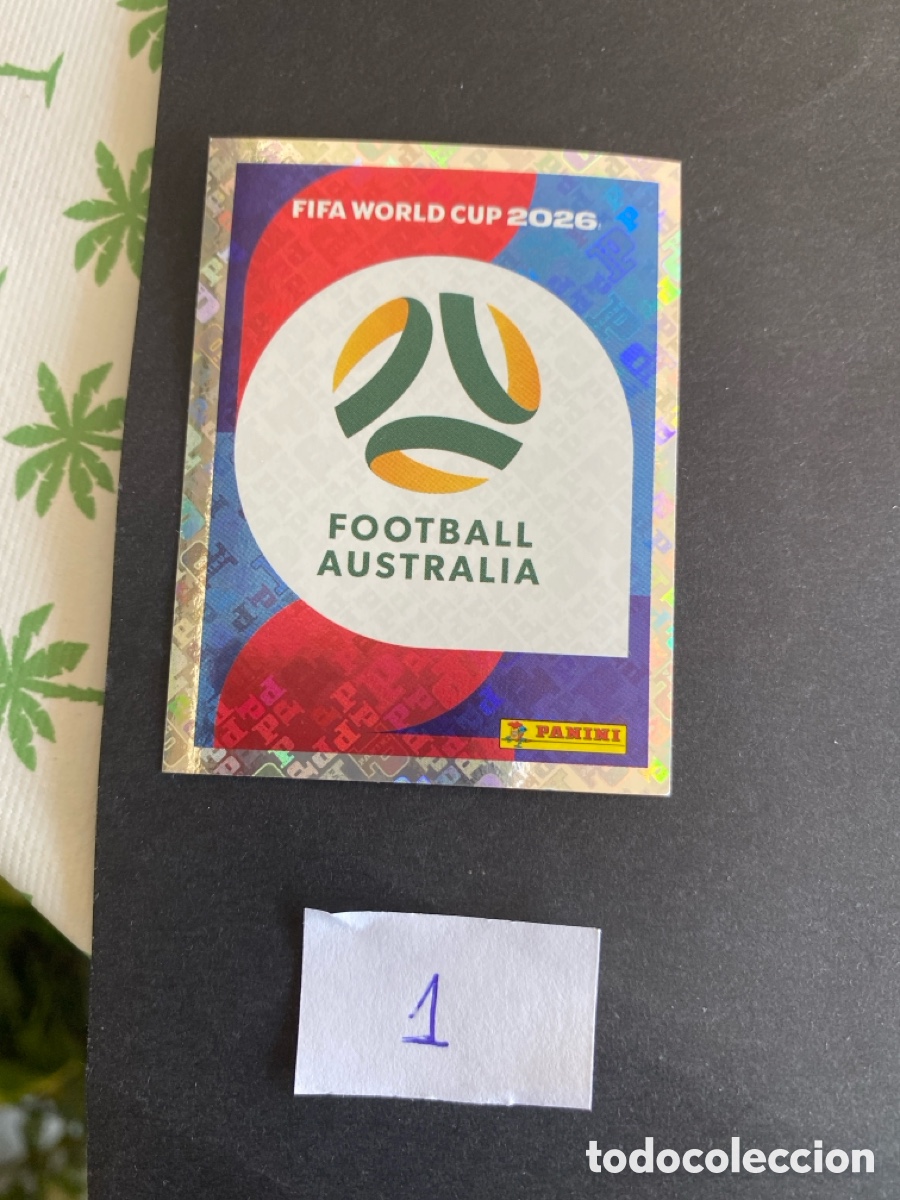 Cromos de F&uacute;tbol: Cromo Australia Mundial 26 N* 1 nuevo