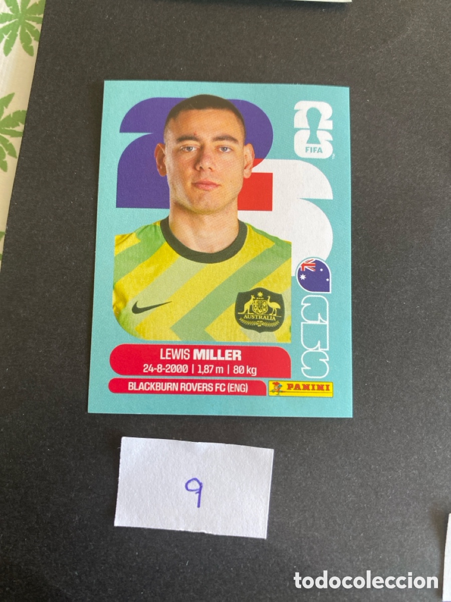 Cromos de F&uacute;tbol: Cromo Australia Mundial 26 N* 9 nuevo