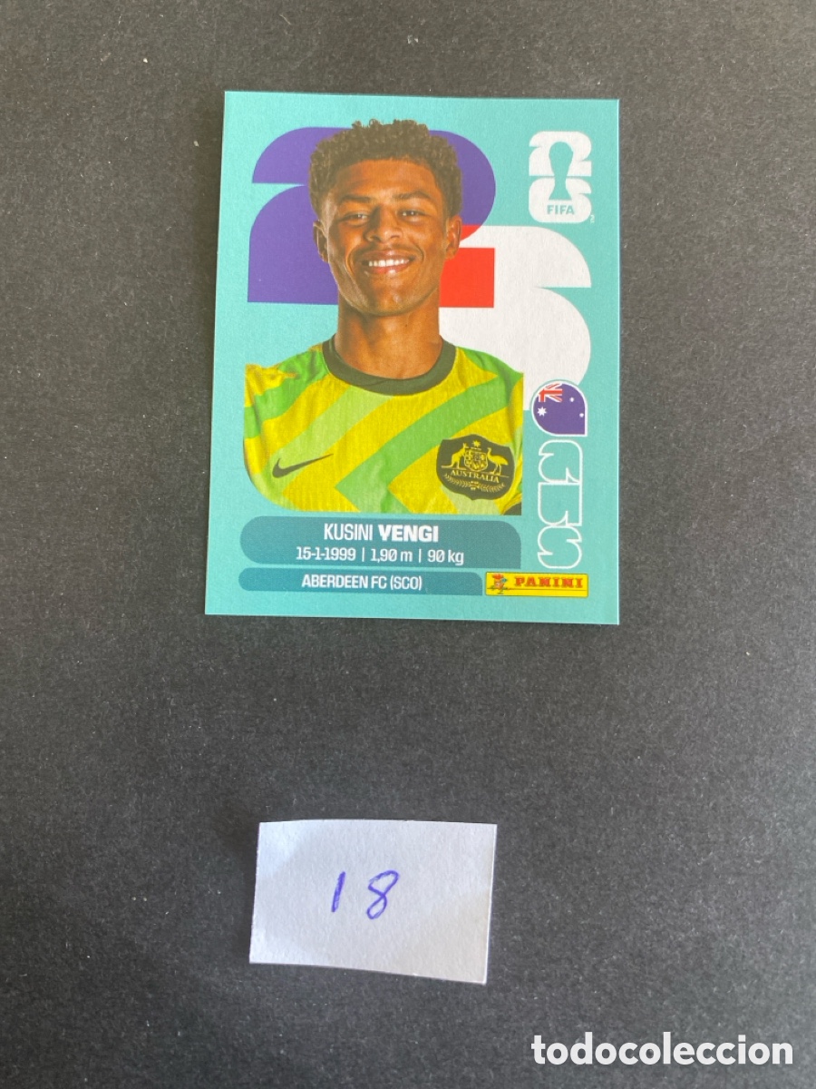 Football Stickers: Cromo Australia Mundial 26 N* 18 nuevo