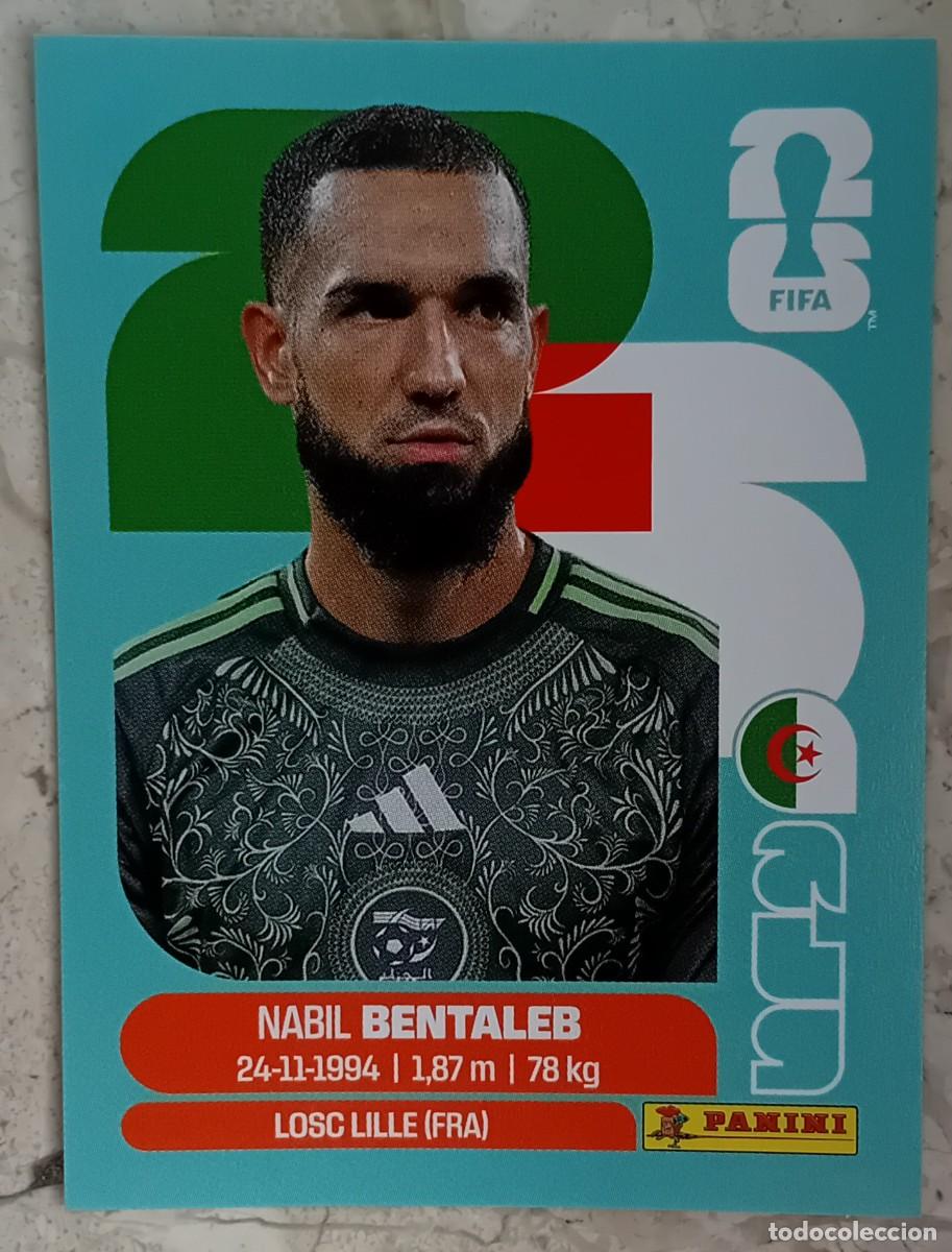 Football Stickers: Figurina Panini 2026 Cromo World Cup Usa Mundial 2026 Nabil Bentaleb Algeria n ALG 12