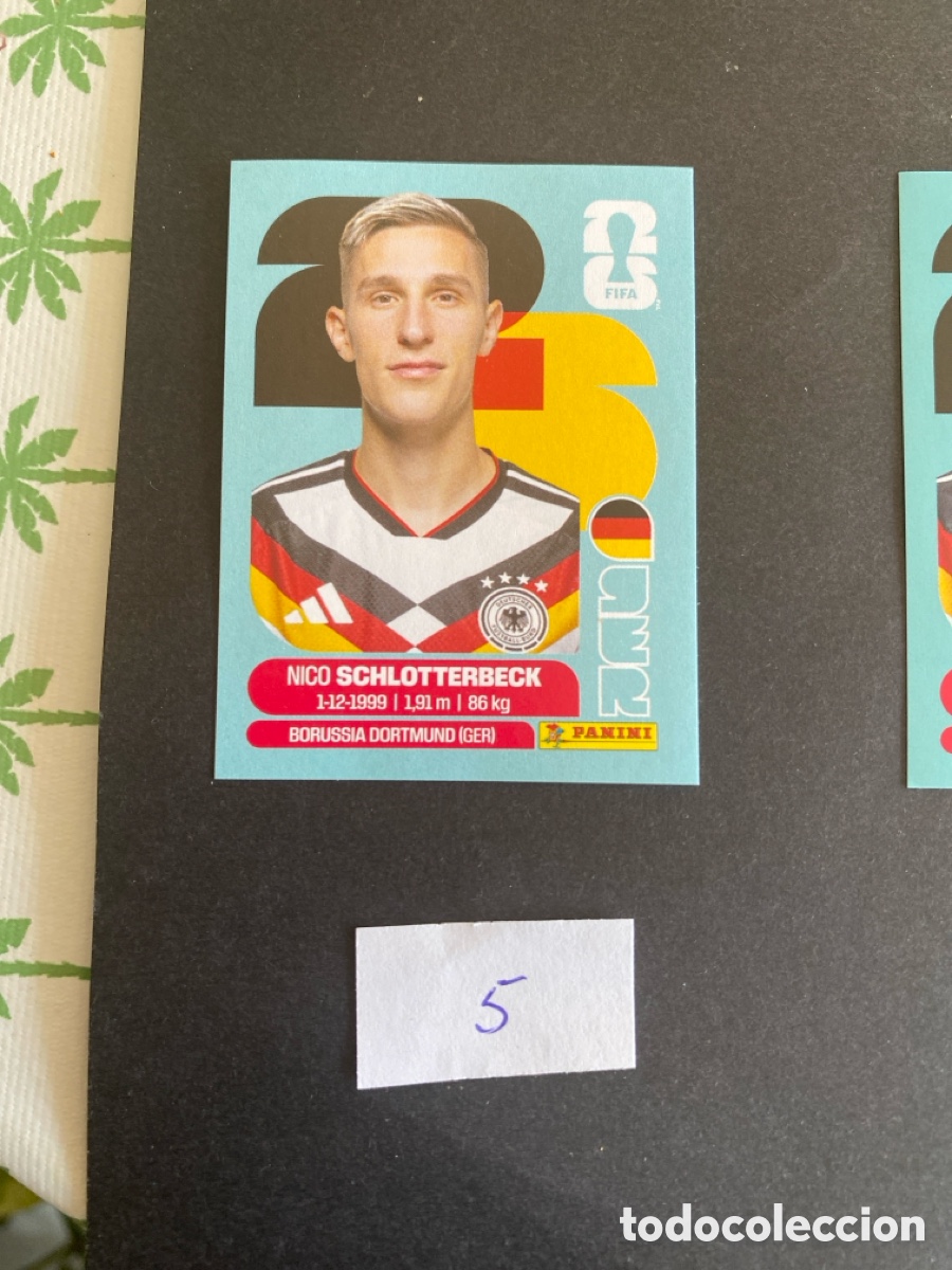 Football Stickers: Cromo Alemania Mundial 26 N* 5 nuevo