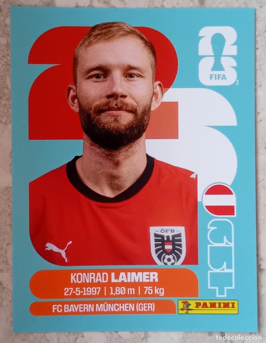 Football Stickers: Figurina Panini 2026 Cromo World Cup Usa Mundial 2026 Konrad Laimer Austria n AUT 12