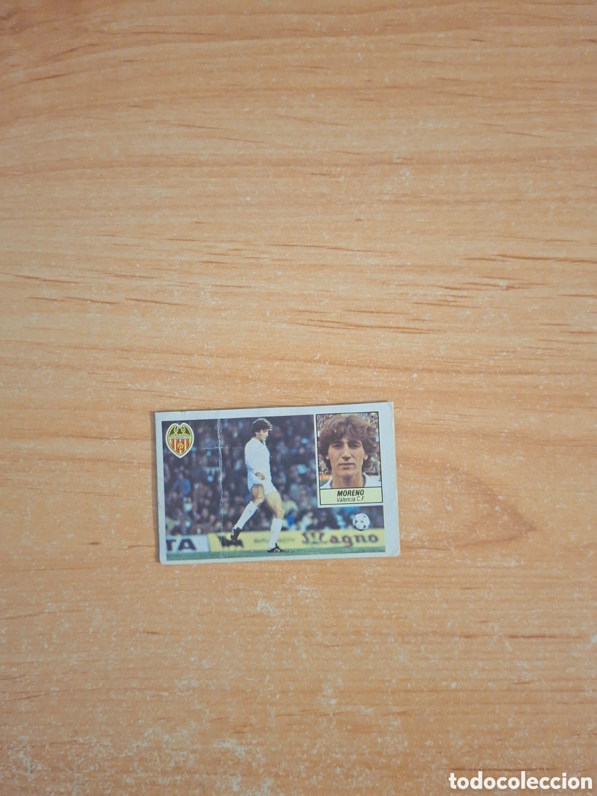 Fu&szlig;ball-Sticker: Este 84 85 moreno Valencia coloca despegado ver fotos