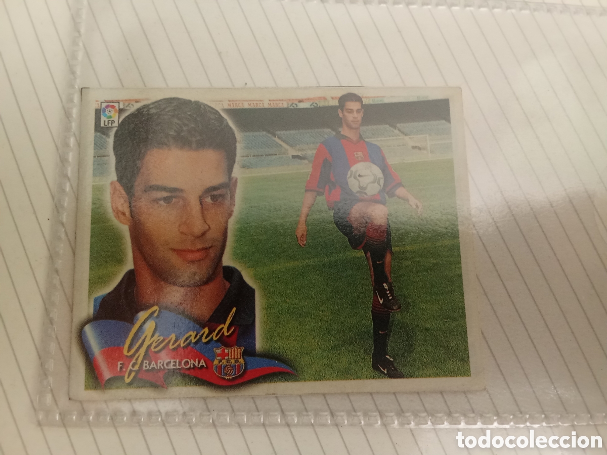 Figurine di Calcio: GERARD BARCELONA COLOCA LIGA ESTE 2000 2001 00-01 DESPEGADO