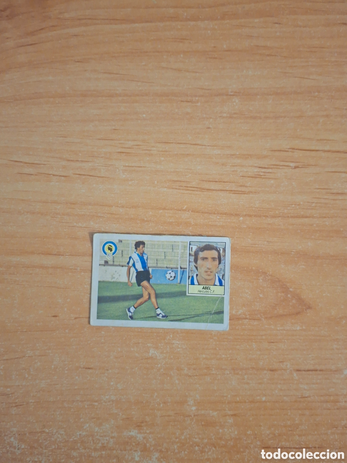 Football Stickers: Este 84 85 abel h&eacute;rcules 20 fichaje despegado ver fotos