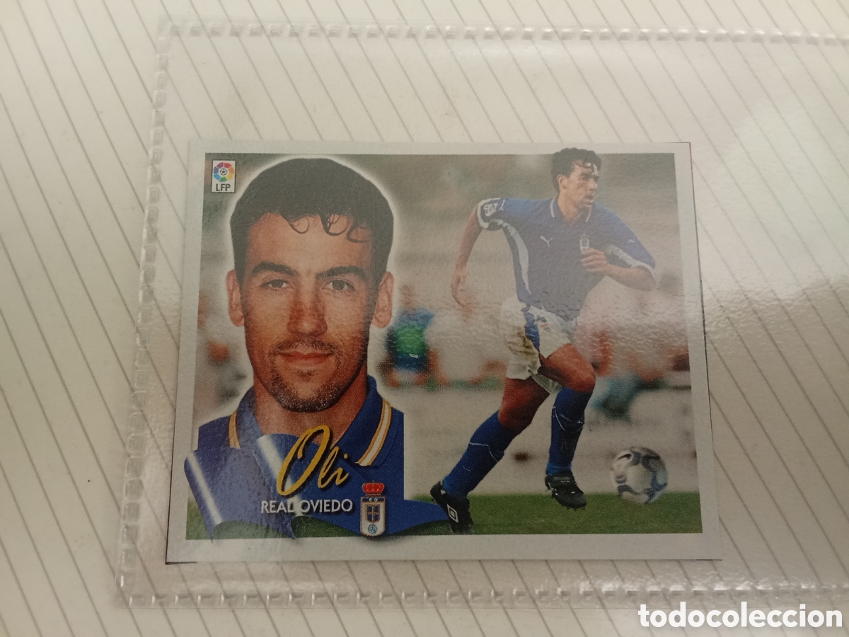 Football Stickers: OLI OVIEDO COLOCA LIGA ESTE 2000 2001 00-01 DESPEGADO