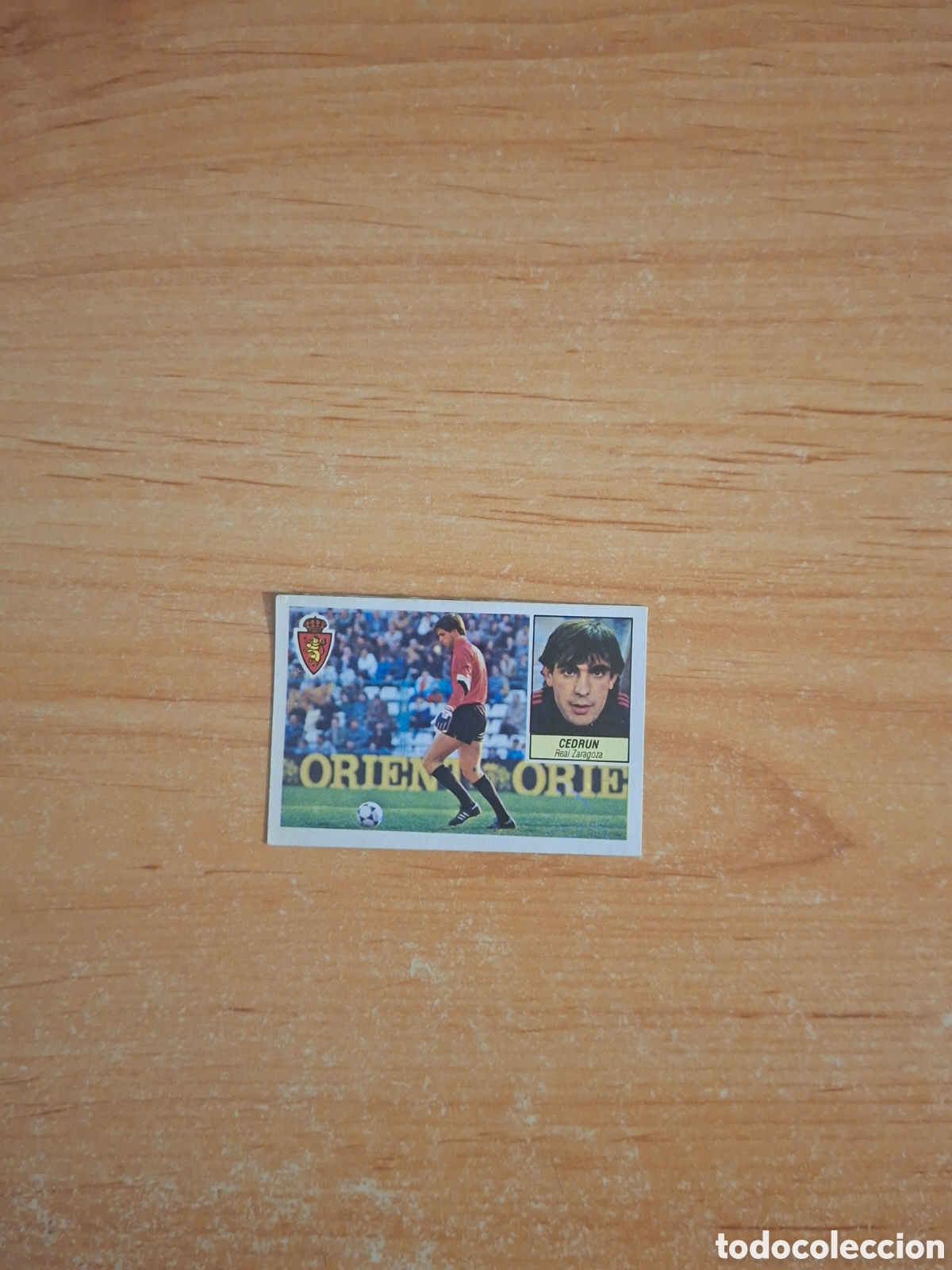 Football Stickers: Este 84 85 cedrun Zaragoza 23 fichaje despegado ver fotos