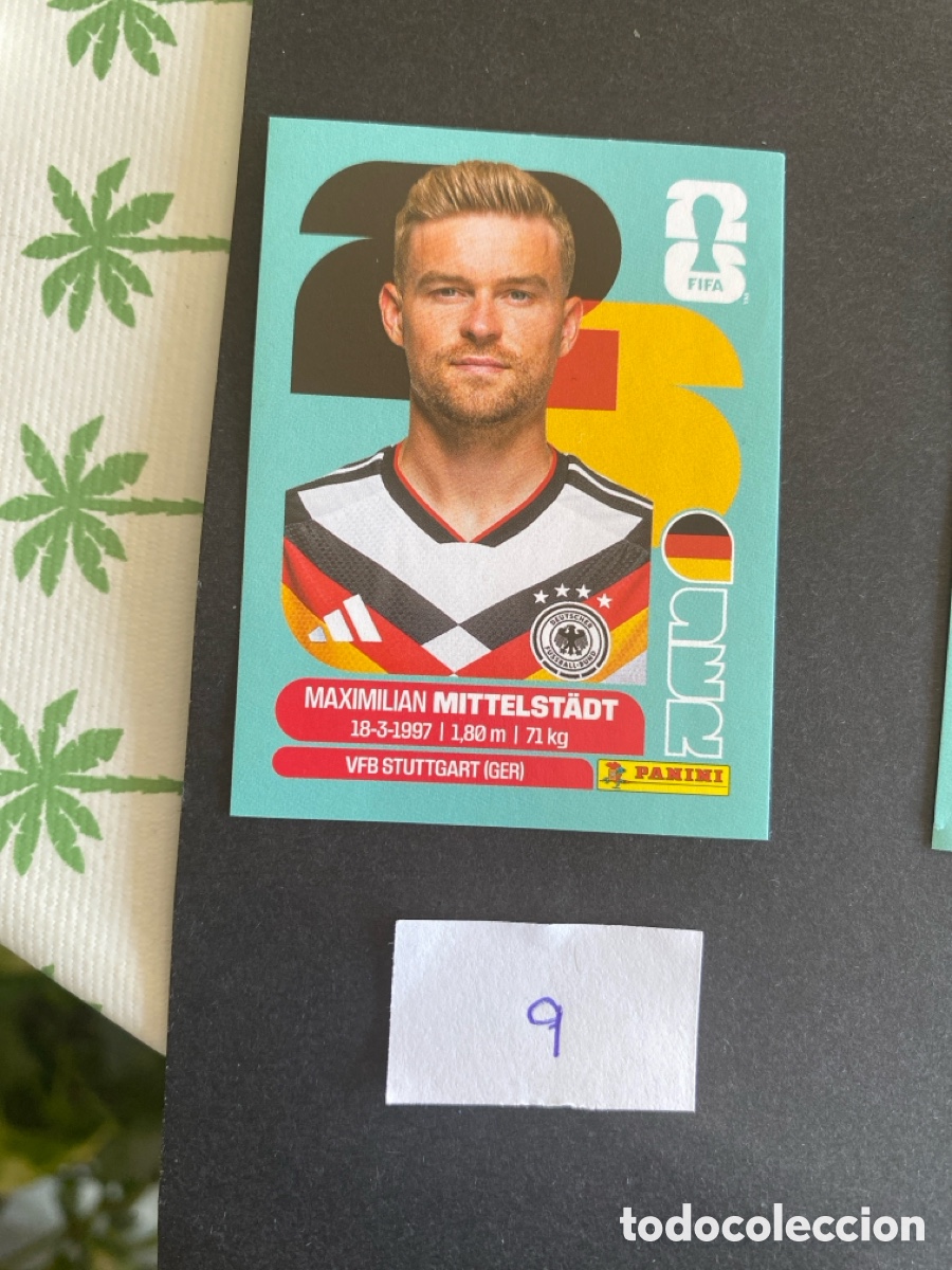 Football Stickers: Cromo Alemania Mundial 26 N* 9 nuevo