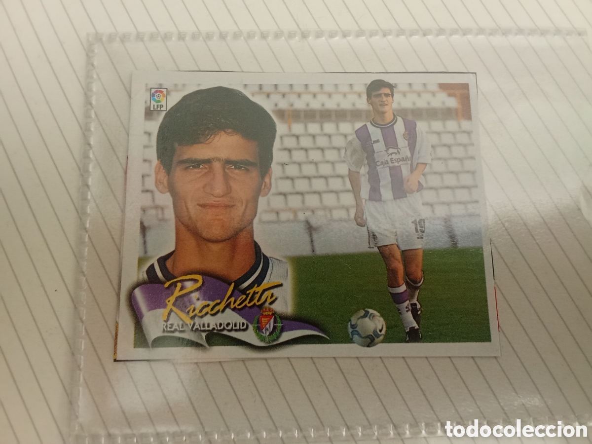 Football Stickers: RICHETTI VALLADOLID COLOCA LIGA ESTE 2000 2001 00-01 RECORTADO