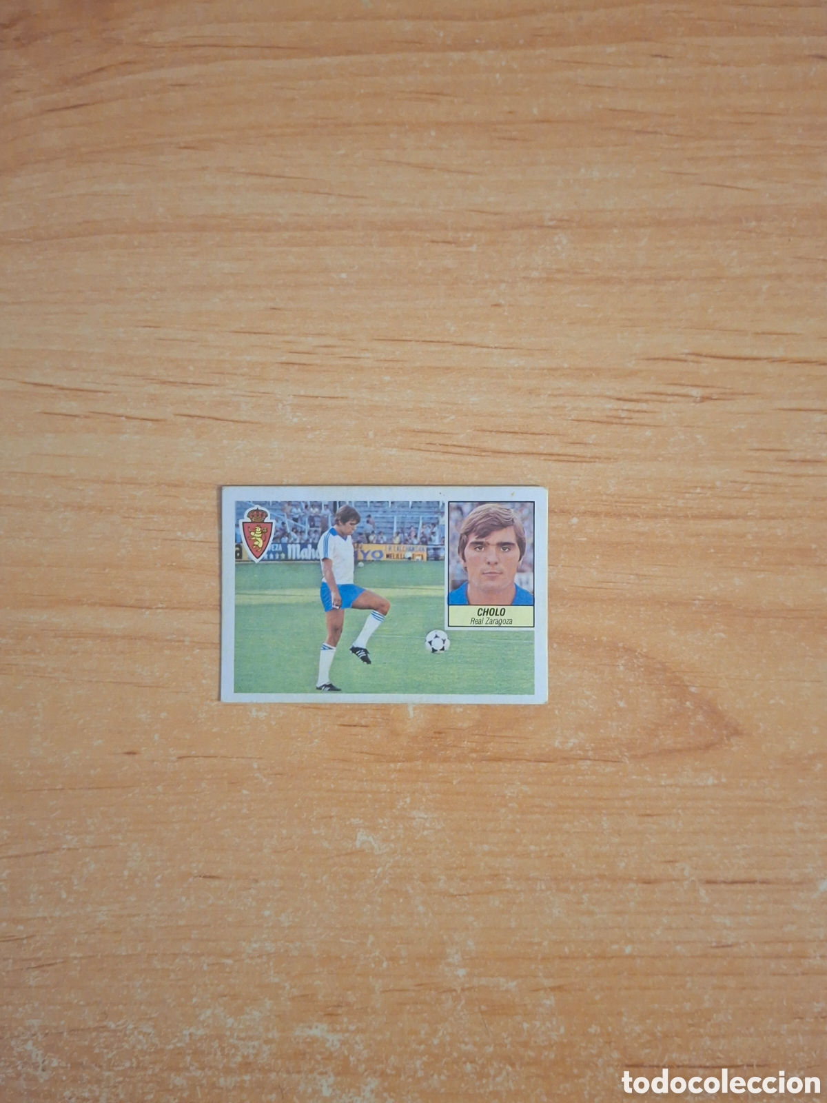 Cromos de F&uacute;tbol: Este 84 85 cholo Zaragoza 39 fichaje despegado ver fotos