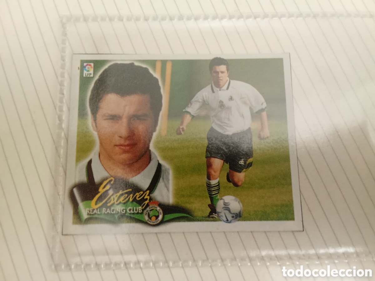 Cromos de Futebol: ESTEVEZ RACING SANTANDER COLOCA LIGA ESTE 2000 2001 00-01 RECORTADO