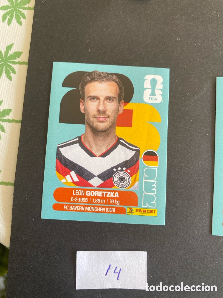 Cromos de F&uacute;tbol: Cromo Alemania Mundial 26 N* 14 nuevo
