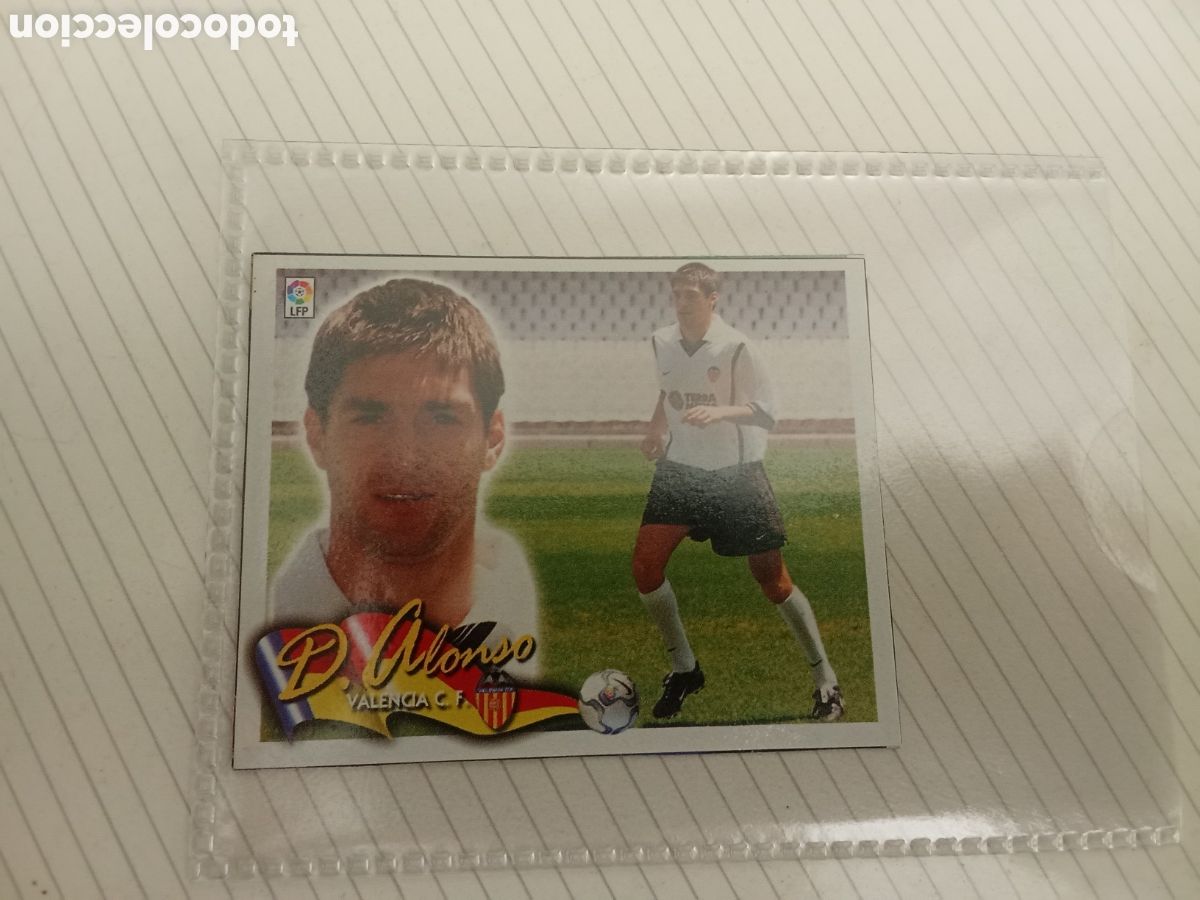 Cromos de F&uacute;tbol: DIEGO ALONSO VALENCIA COLOCA LIGA ESTE 2000 2001 00-01 RECORTADO
