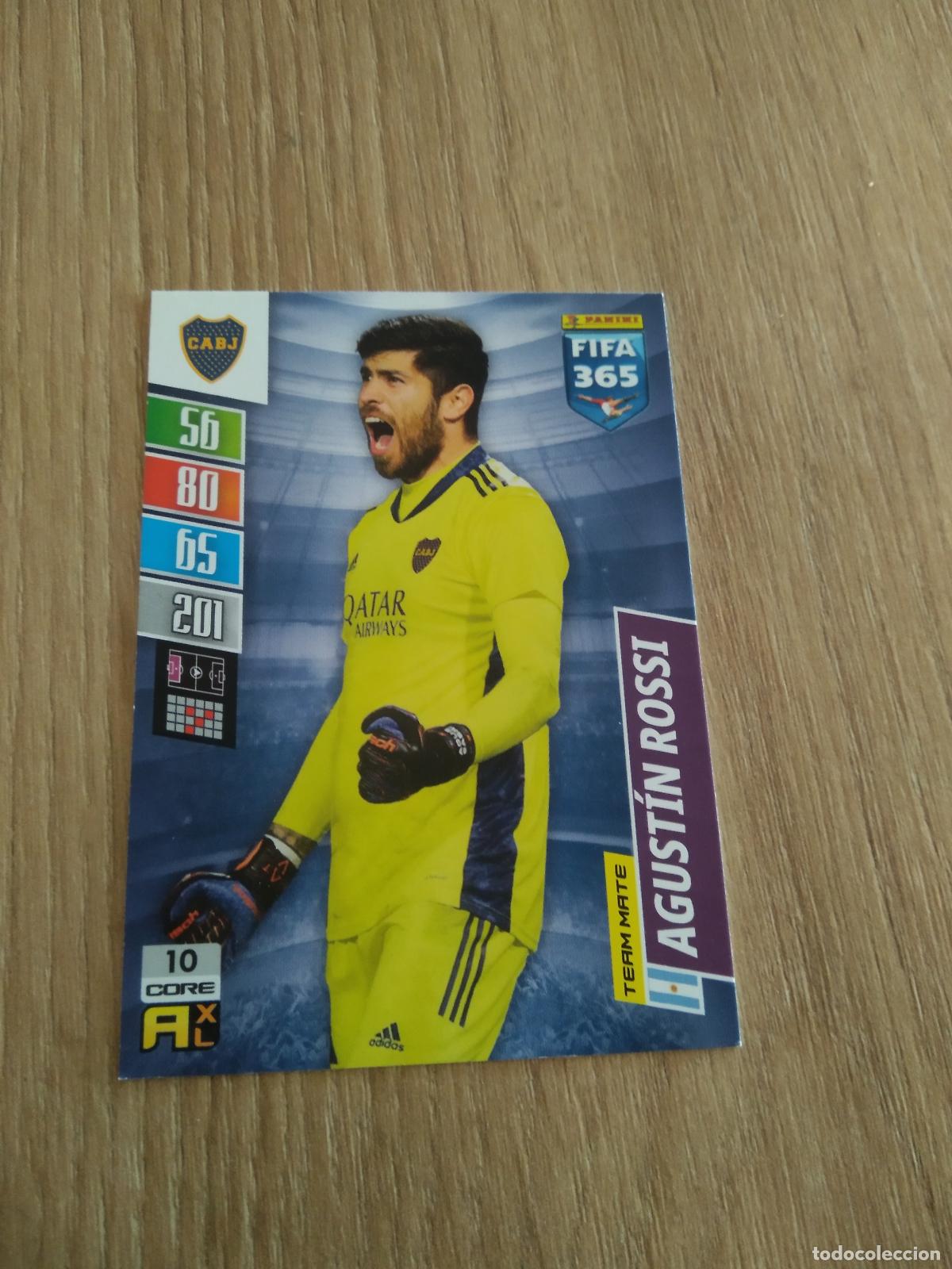 Cromos de F&uacute;tbol: 10 AGUSTIN ROSSI BOCA JUNIORS CROMO FUTBOL PANINI ADRENALYN 21-22 FIFA 365 2021-2022