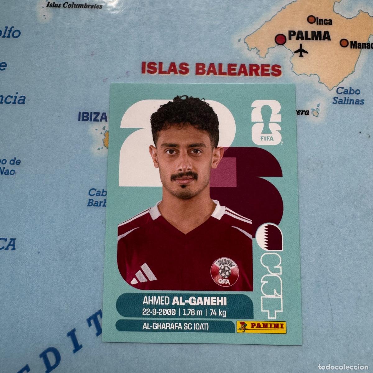 Cromos de F&uacute;tbol: Qatar numero 19 cromo panini Mundial Fifa World Cup 2026