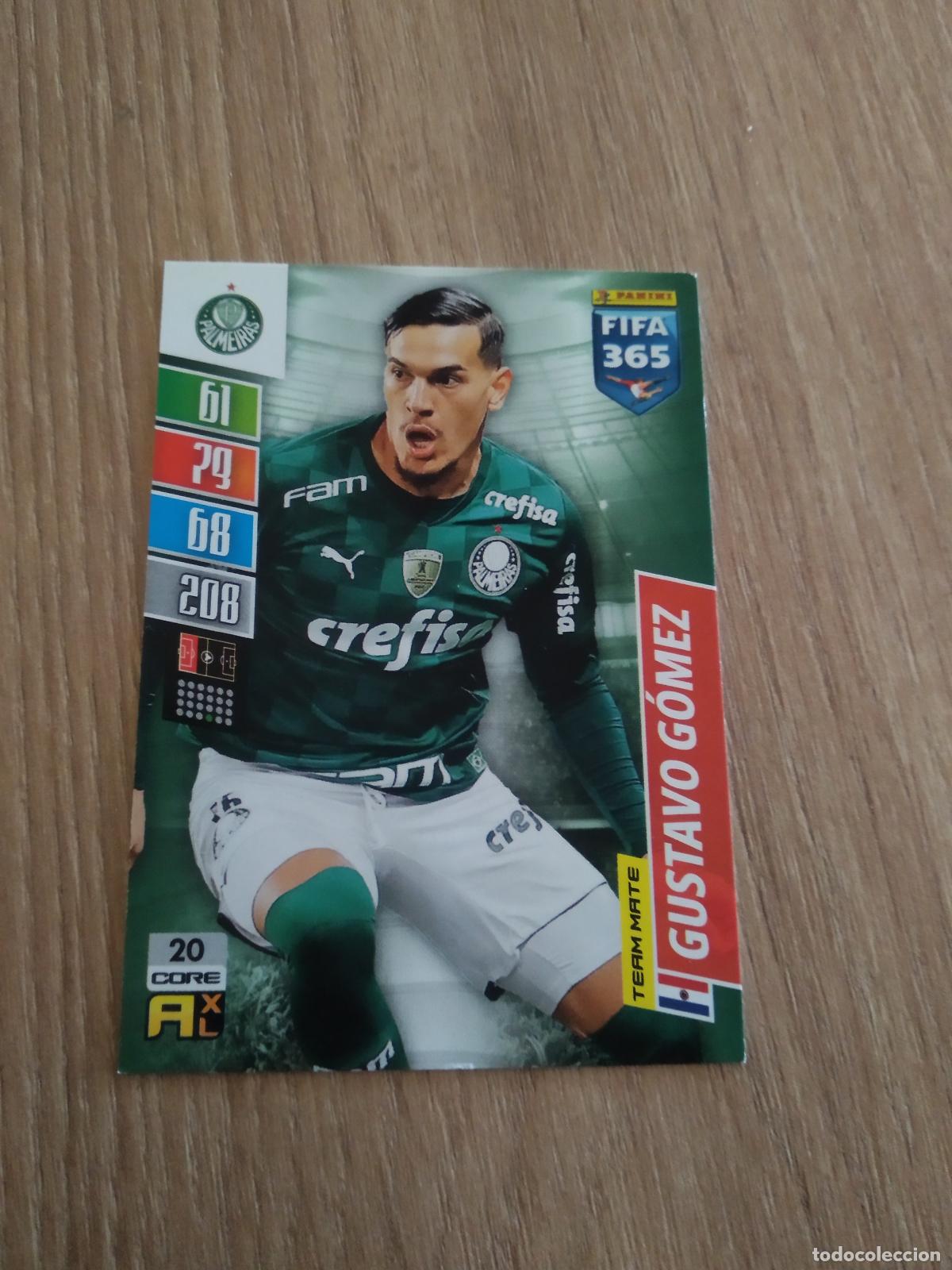 Cromos de F&uacute;tbol: 20 GUSTAVO GOMEZ PALMEIRAS CROMO FUTBOL PANINI ADRENALYN 21-22 FIFA 365 2021-2022