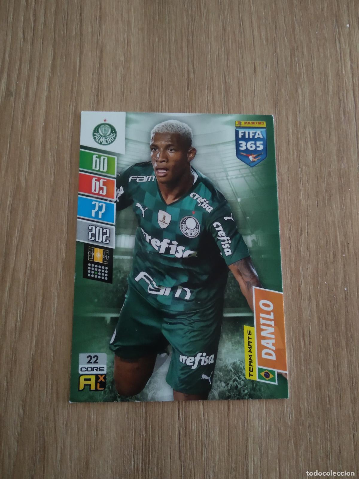 Cromos de F&uacute;tbol: 22 DANILO PALMEIRAS CROMO FUTBOL PANINI ADRENALYN 21-22 FIFA 365 2021-2022