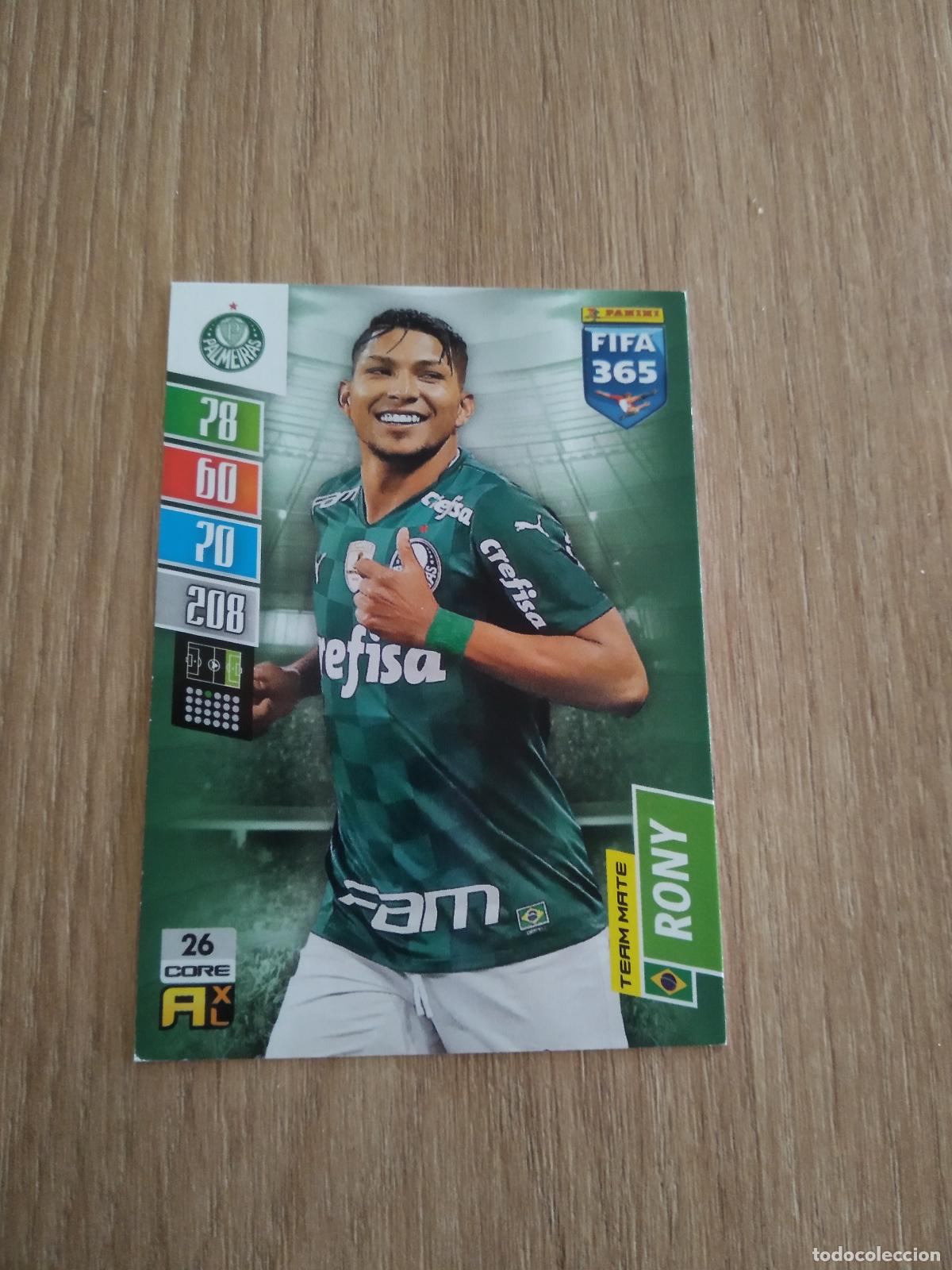 Cromos de F&uacute;tbol: 26 RONY PALMEIRAS CROMO FUTBOL PANINI ADRENALYN 21-22 FIFA 365 2021-2022