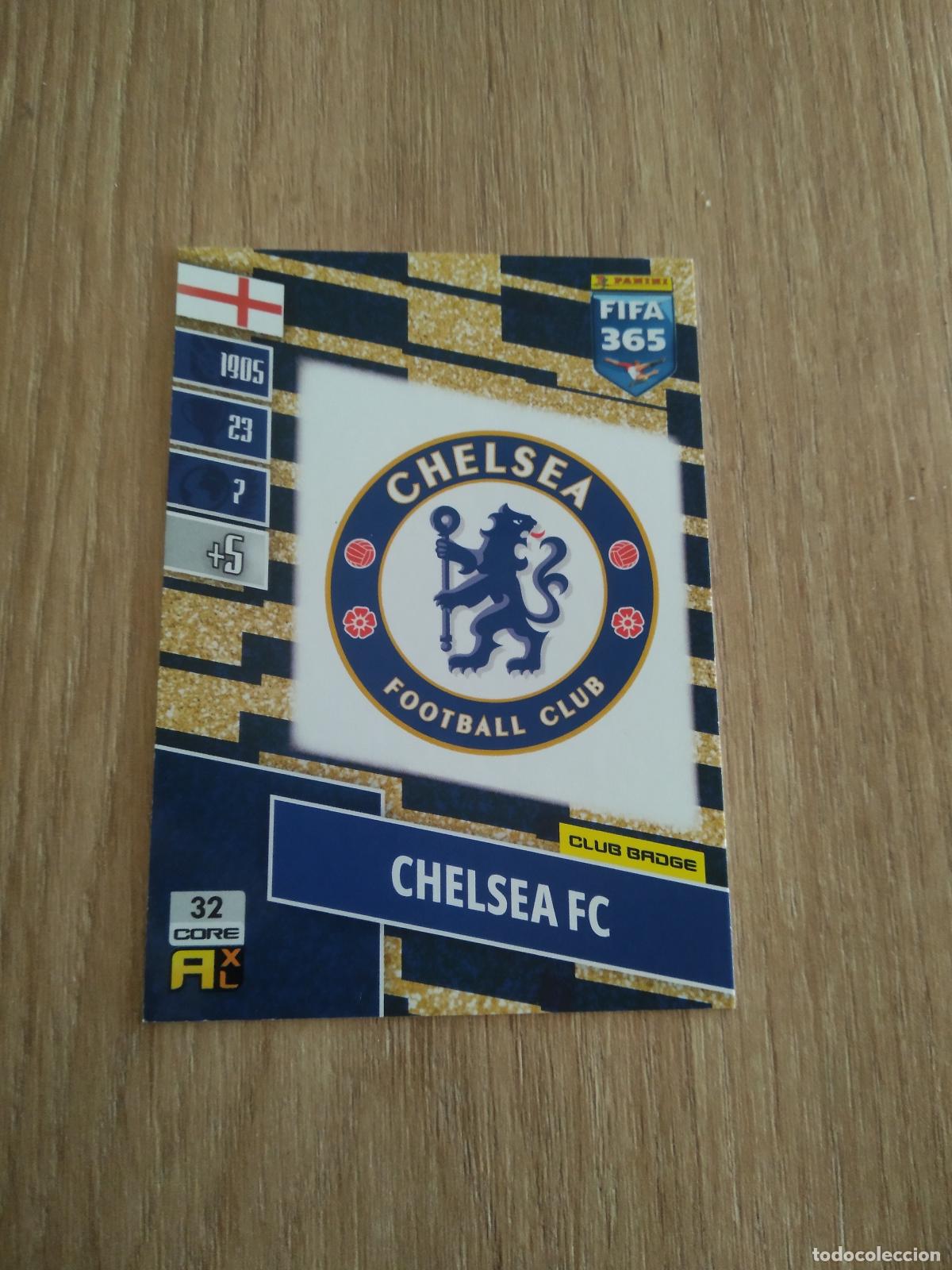 Cromos de F&uacute;tbol: 32 ESCUDO CHELSEA CROMO FUTBOL PANINI ADRENALYN 21-22 FIFA 365 2021-2022