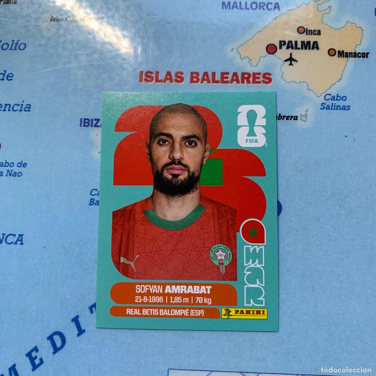 Cromos de F&uacute;tbol: Marruecos n&uacute;mero 10 cromo panini Mundial Fifa World Cup 2026