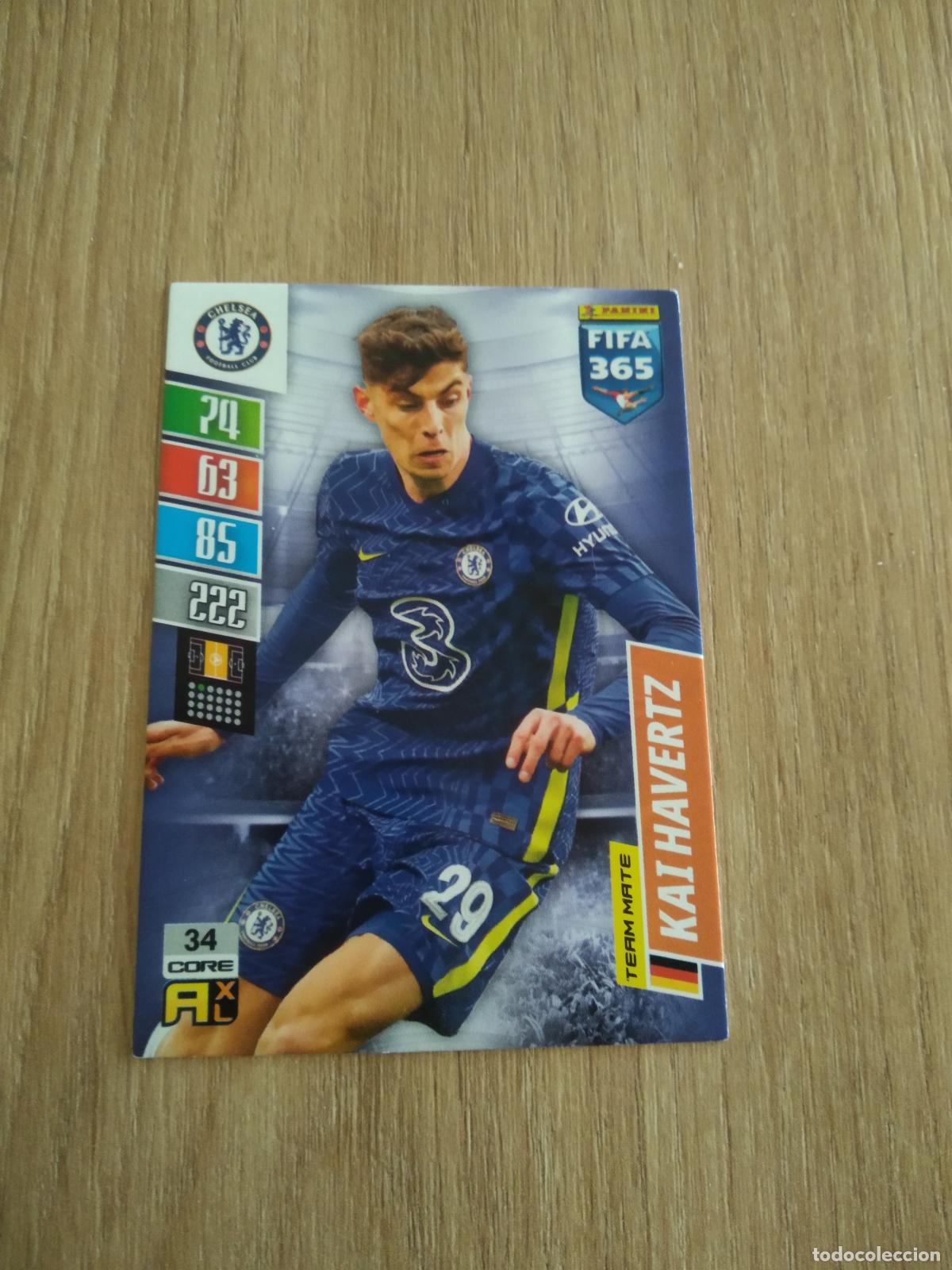 Cromos de F&uacute;tbol: 34 KAI HAVERTZ CHELSEA CROMO FUTBOL PANINI ADRENALYN 21-22 FIFA 365 2021-2022
