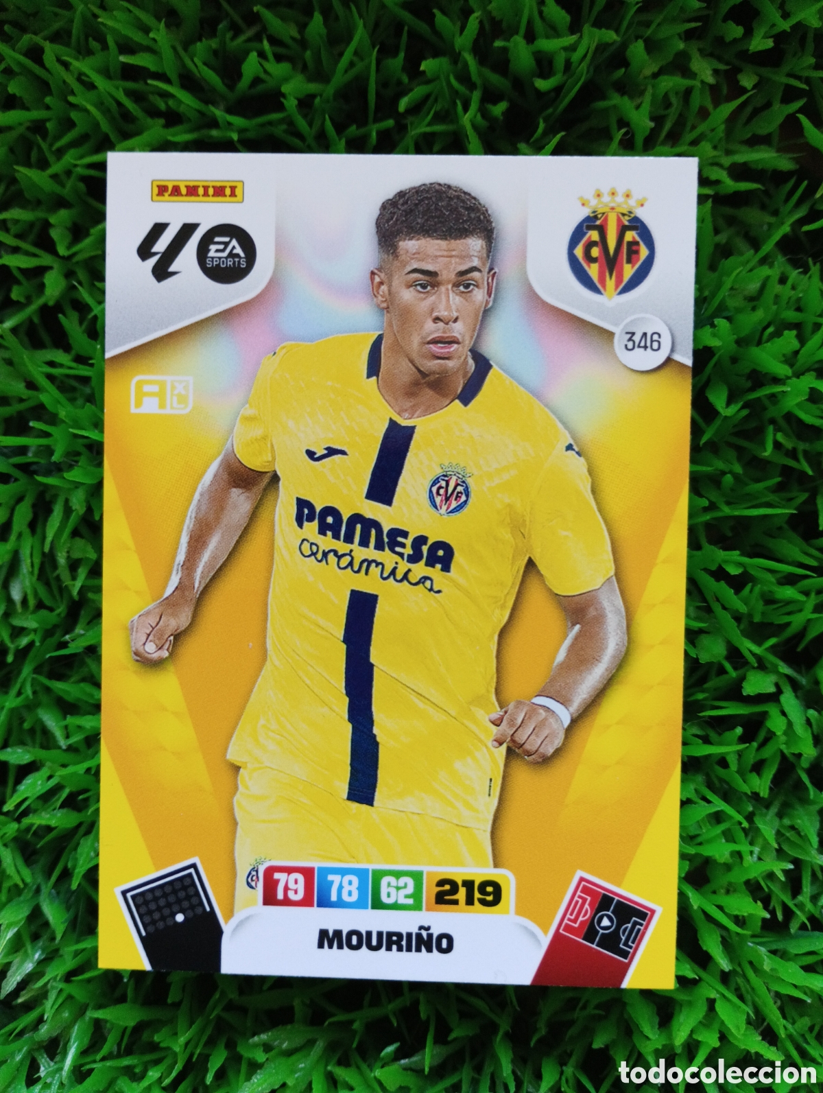 Cromos de F&uacute;tbol: Mouri&ntilde;o Villarreal Adrenalyn 25-26 # 346