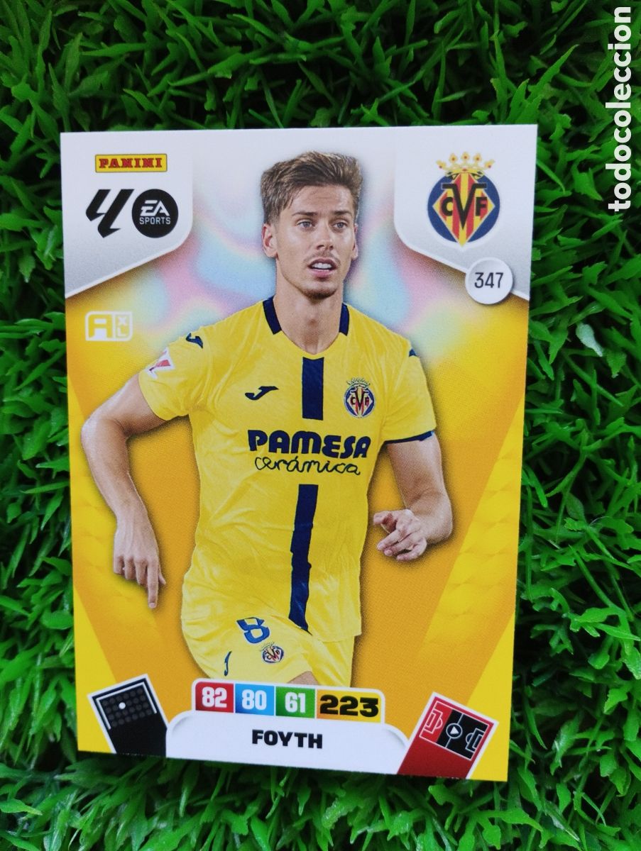 Cromos de F&uacute;tbol: Foyth Villarreal Adrenalyn 25-26 # 347