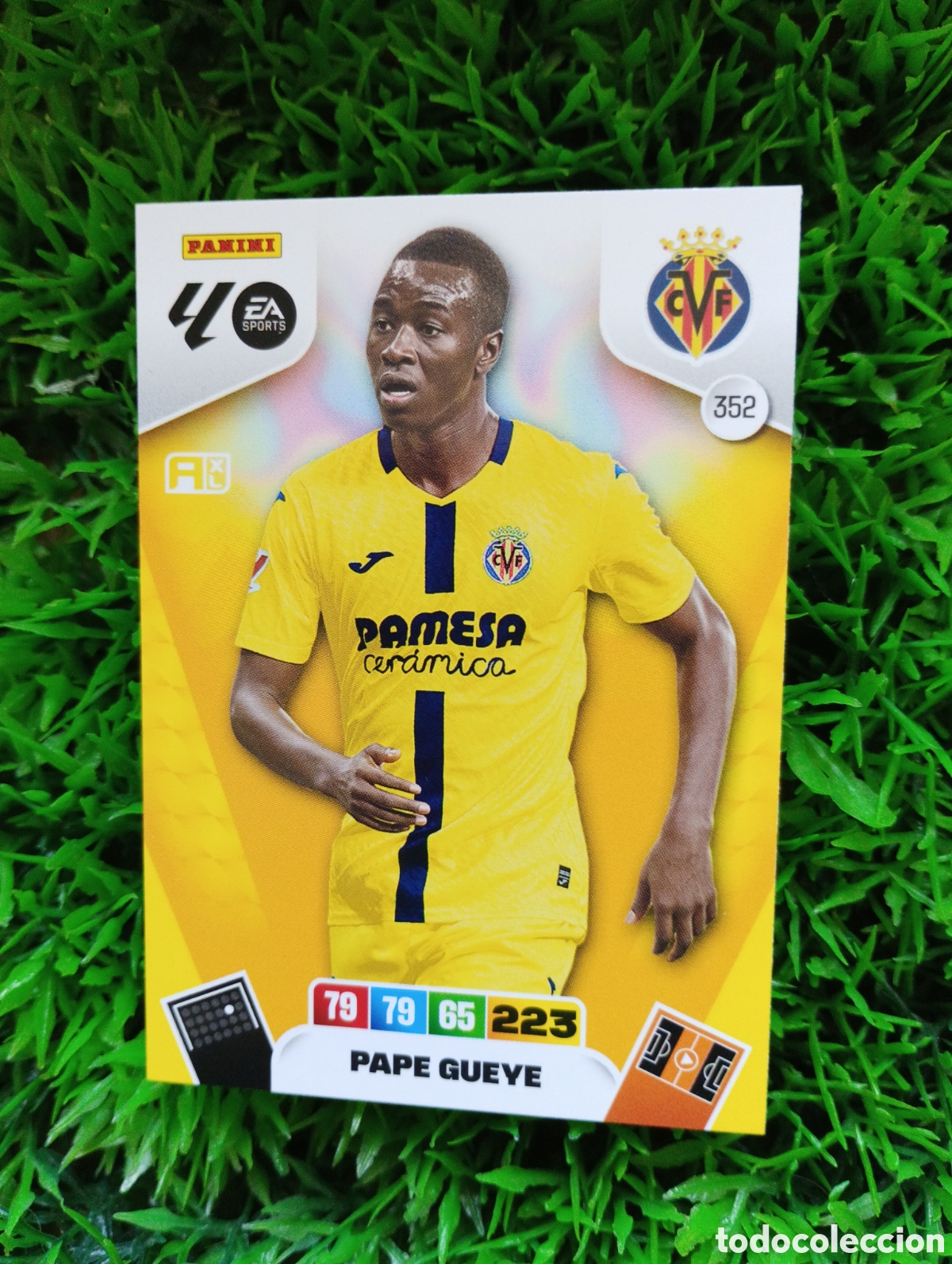 Cromos de F&uacute;tbol: Pape Gueye Villarreal Adrenalyn 25-26 # 352