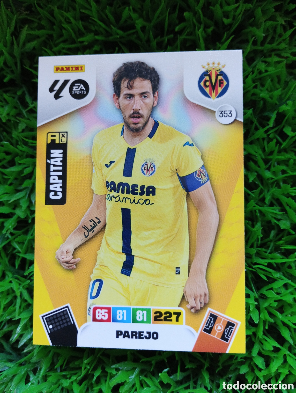 Cromos de F&uacute;tbol: Parejo Villarreal Adrenalyn 25-26 # 353