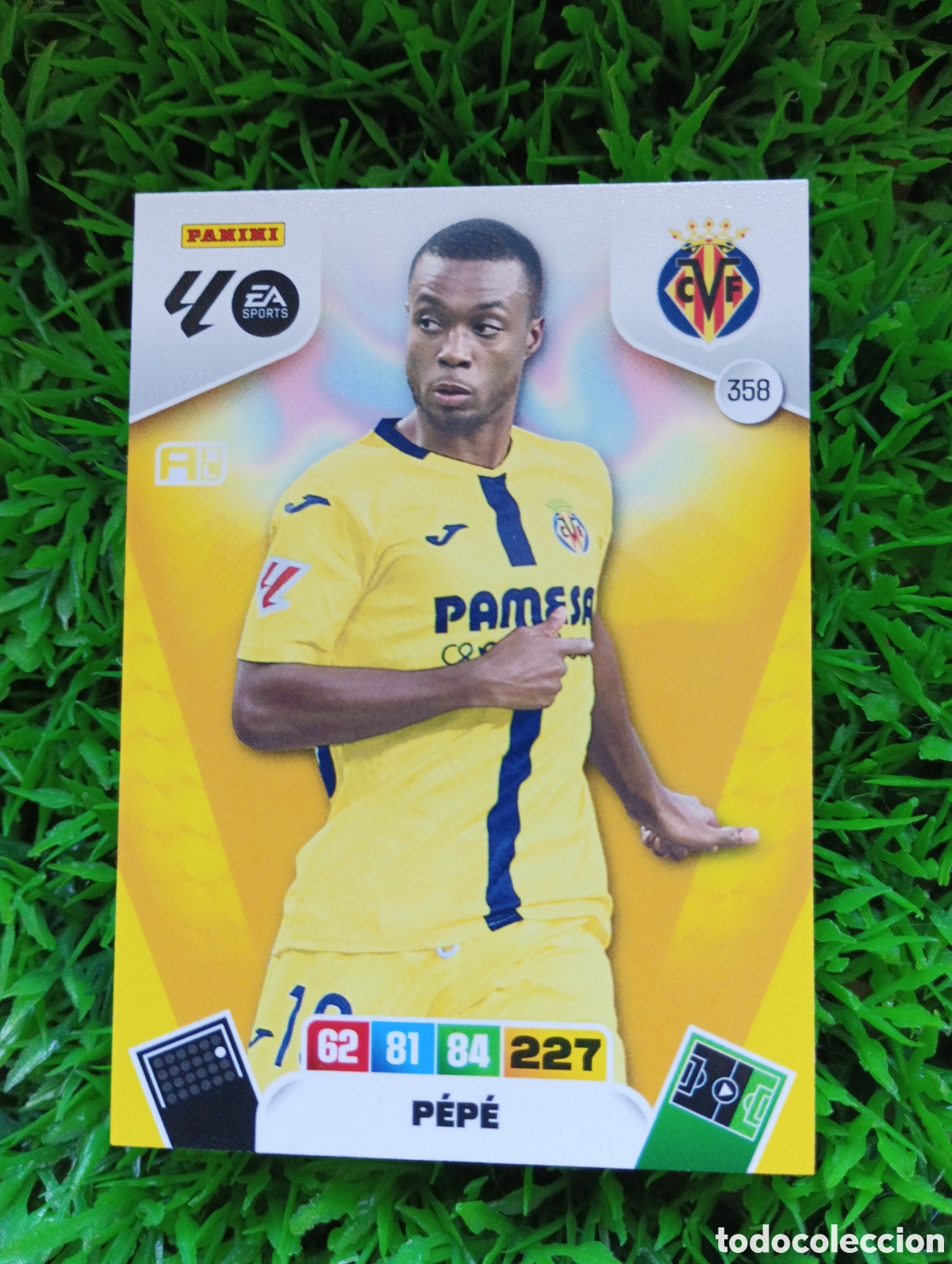 Cromos de F&uacute;tbol: Pepe Villarreal Adrenalyn 25-26 # 358