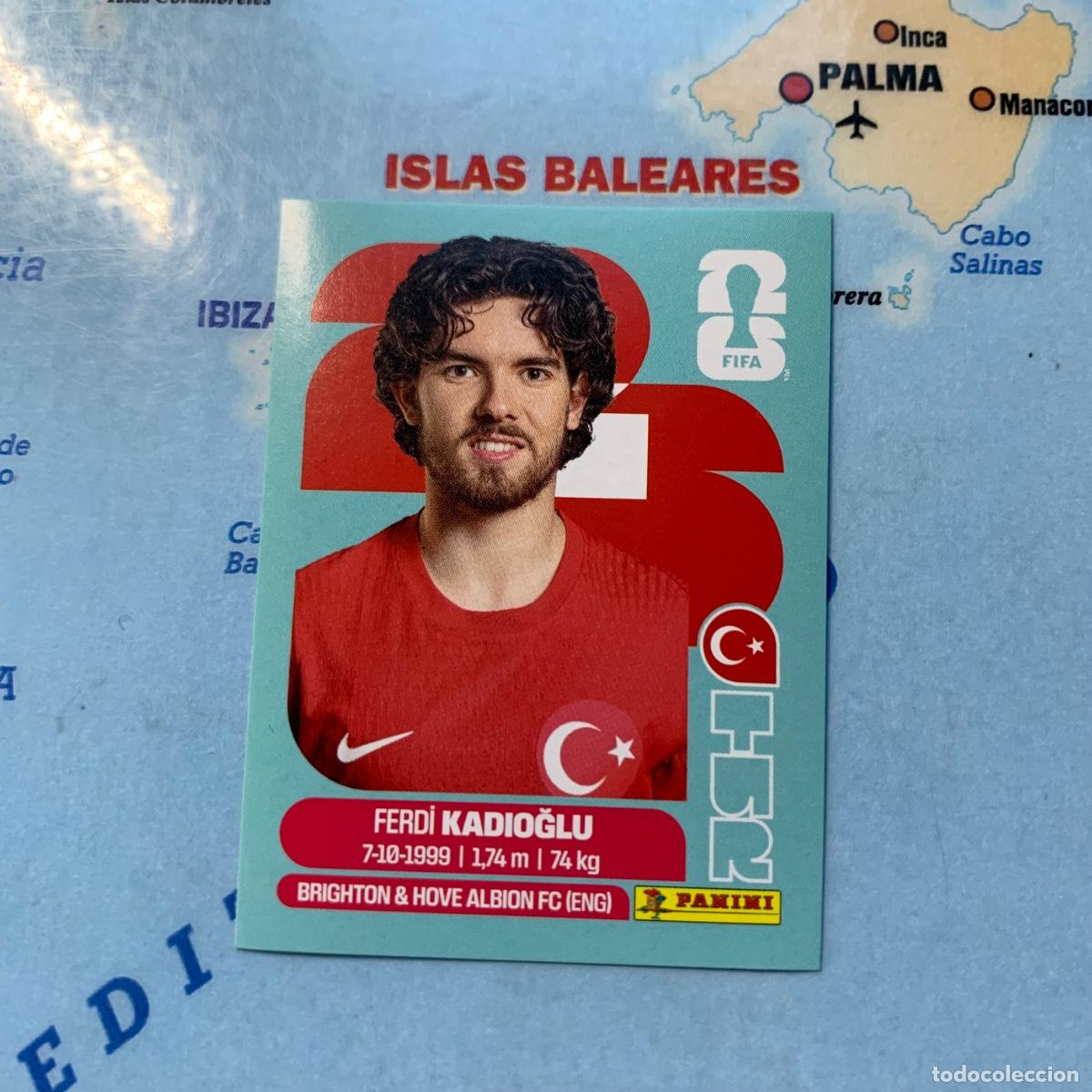 Cromos de F&uacute;tbol: Turquia n&uacute;mero 8 cromo panini Mundial Fifa World Cup 2026