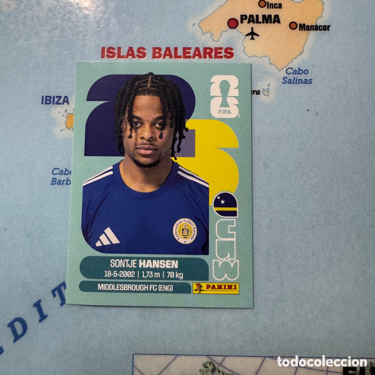Cromos de F&uacute;tbol: Curazao numero 20 cromo panini Mundial Fifa World Cup 2026