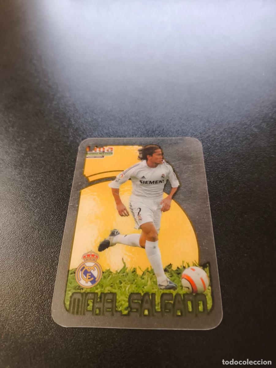 Cromos de F&uacute;tbol: 22 MICHEL SALGADO REAL MADRID LIGA MUNDICROMO CRYSTALCARDS 2006 2007 06 07 NO PANINI ESTE