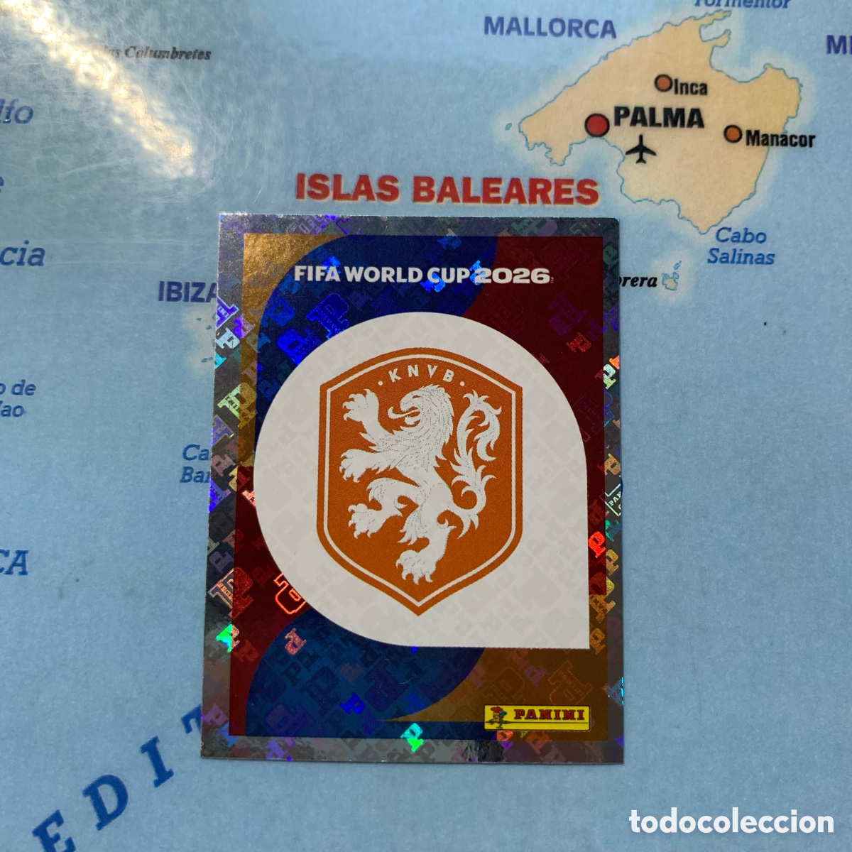Cromos de F&uacute;tbol: Pa&iacute;ses Bajos n&uacute;mero 1 cromo panini Mundial Fifa World Cup 2026